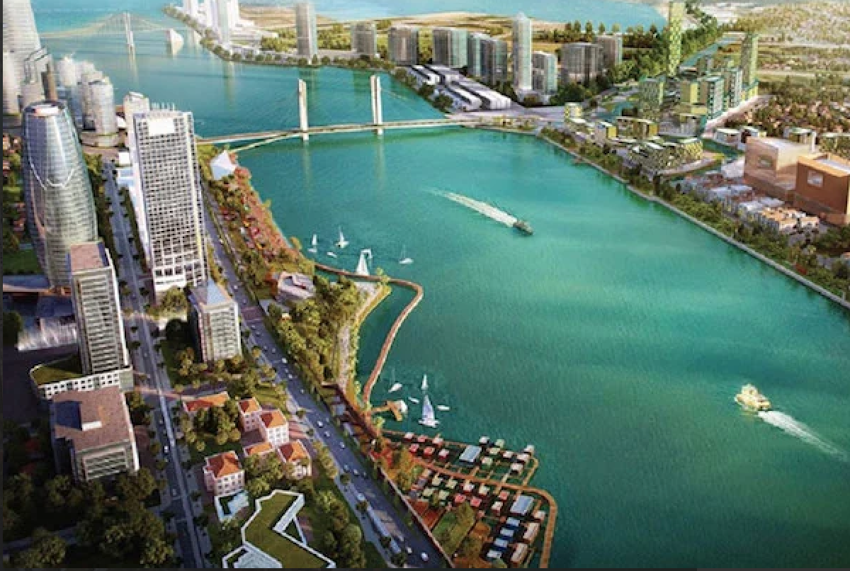 ダナン市総合計画調整事業：ハン川沿いの都市ハイライト
