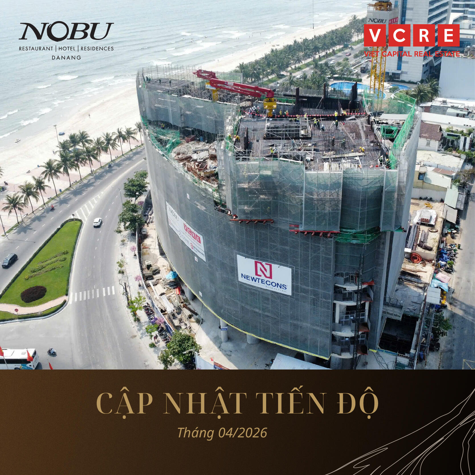 CONSTRUCTION PROGRESS UPDATE - NOBU DANANG | APRIL 2026