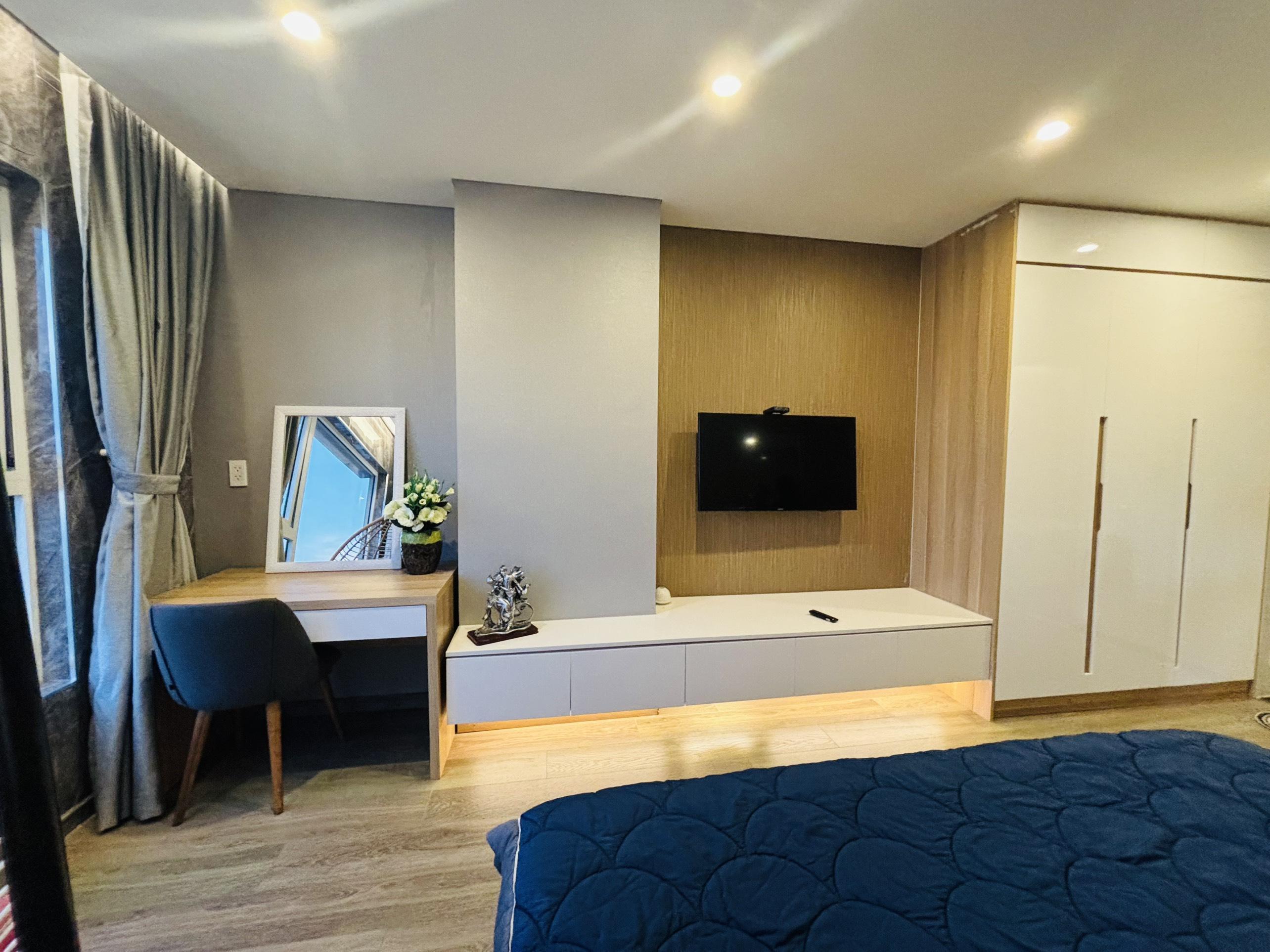 自然をテーマにした1ベッドルームアパートメント、ハン川ビュー付き - Fhome Zen Diamond Suites（ダナン）