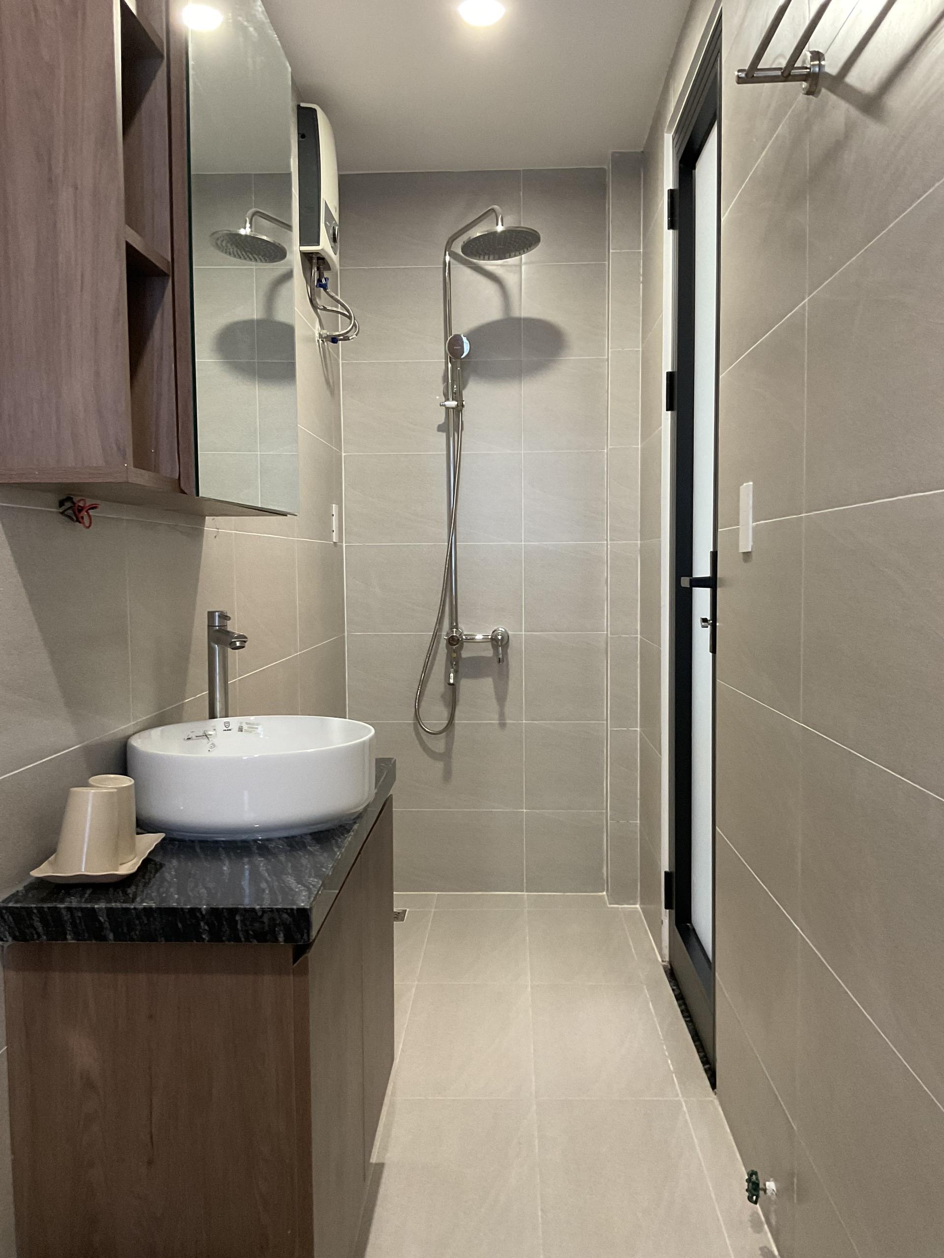 Qi Homestay、ミーケー ビーチ近くのマンスリー レンタル