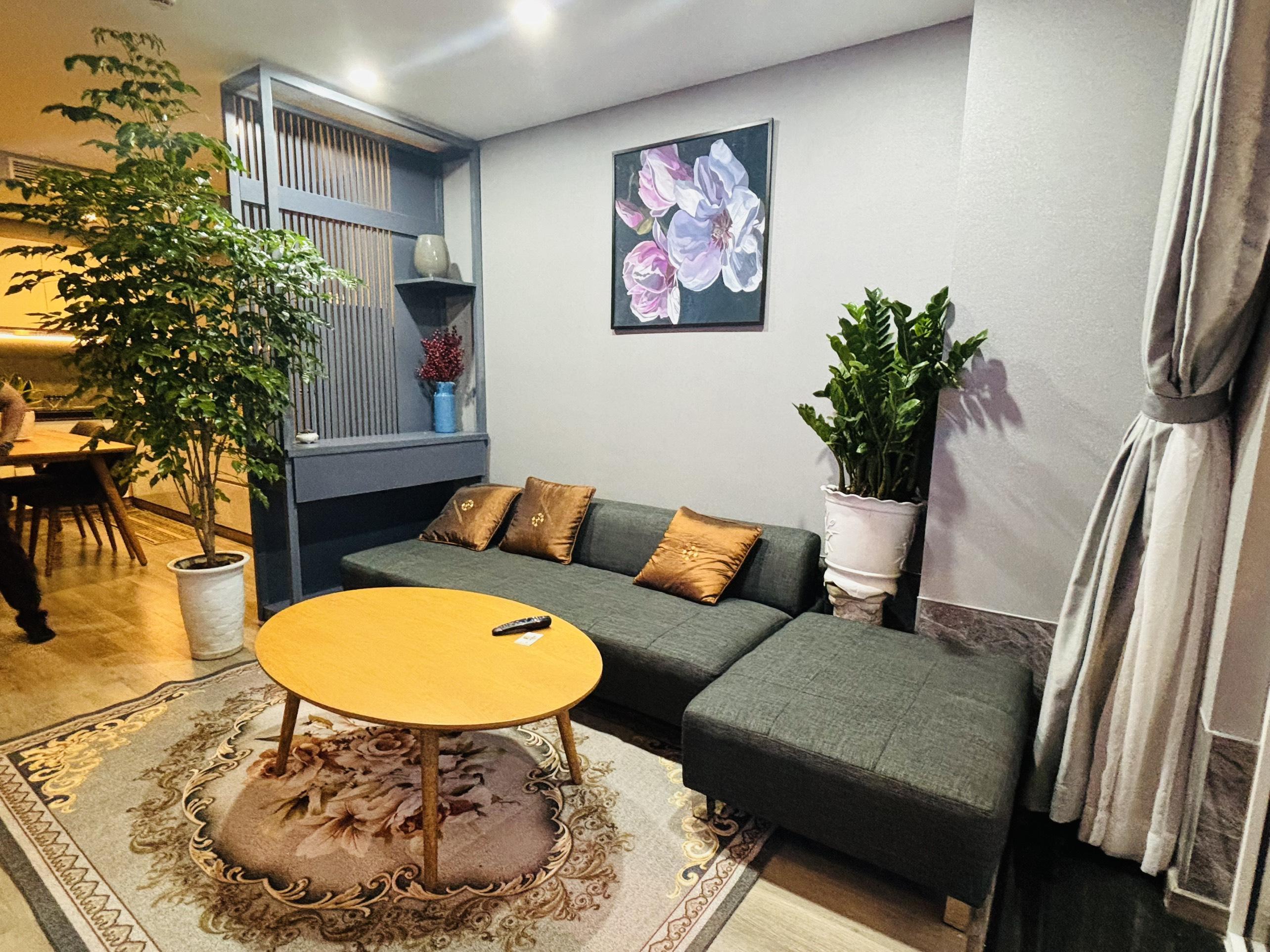 自然をテーマにした1ベッドルームアパートメント、ハン川ビュー付き - Fhome Zen Diamond Suites（ダナン）