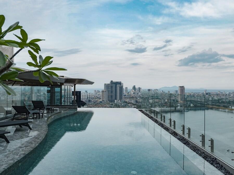 ハン川＆ドラゴンブリッジを一望 | The Filmore Da Nang 高級1ベッドルーム賃貸アパートメント