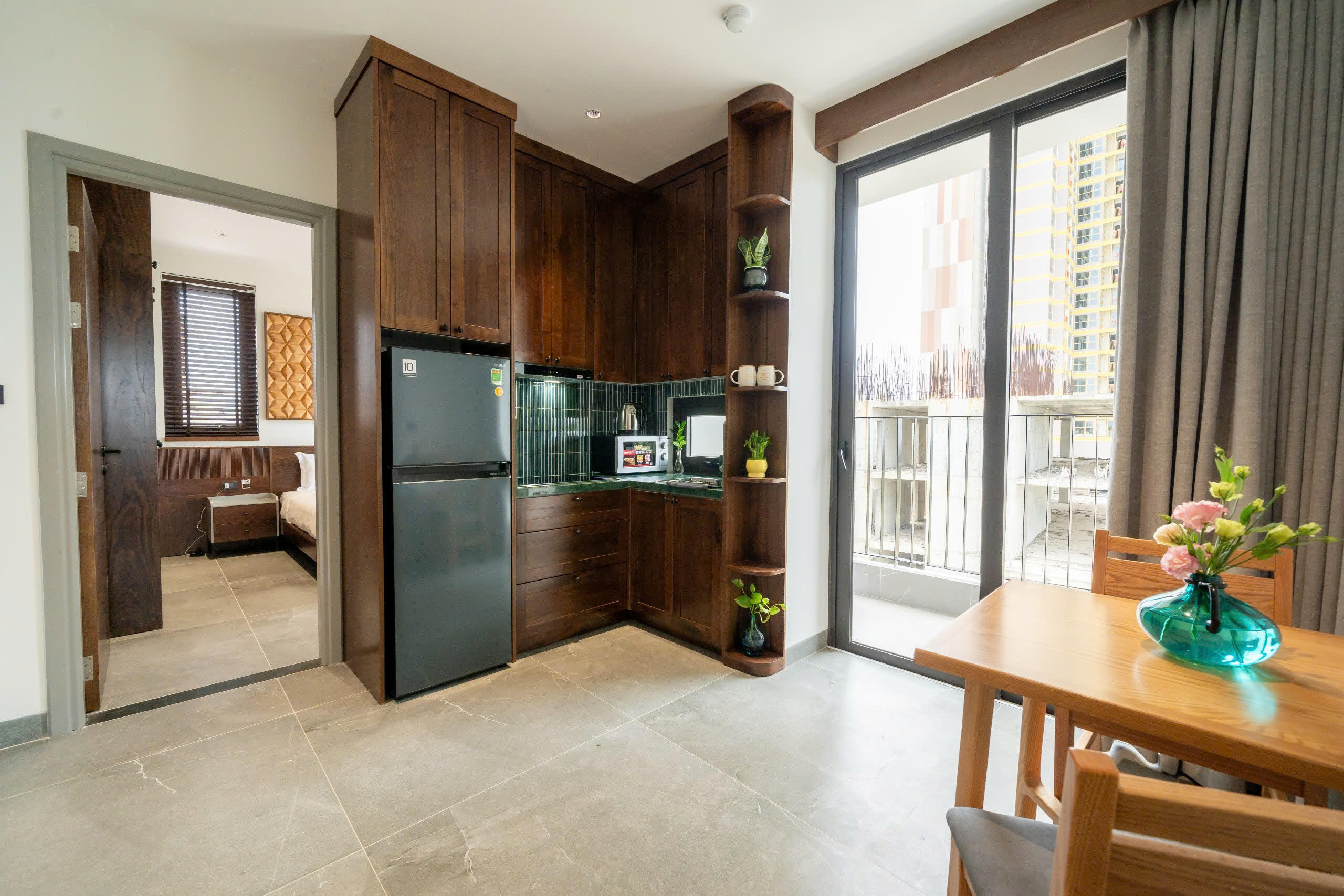 モダンアパートメント ― 1ベッドルーム（クエミードン地区）