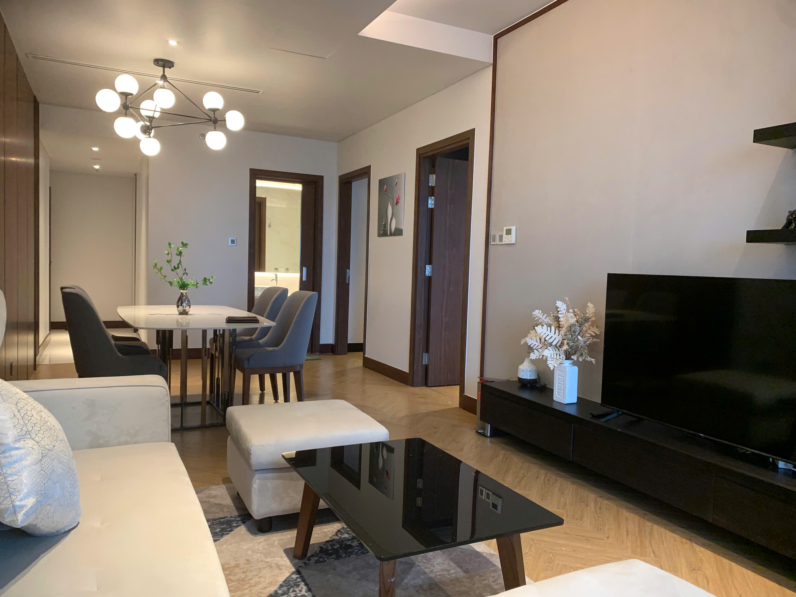 Wyndham Soleil 2ベッドルームの高級アパートメント賃貸 -ミーケービーチを一望できるオーシャンビュー