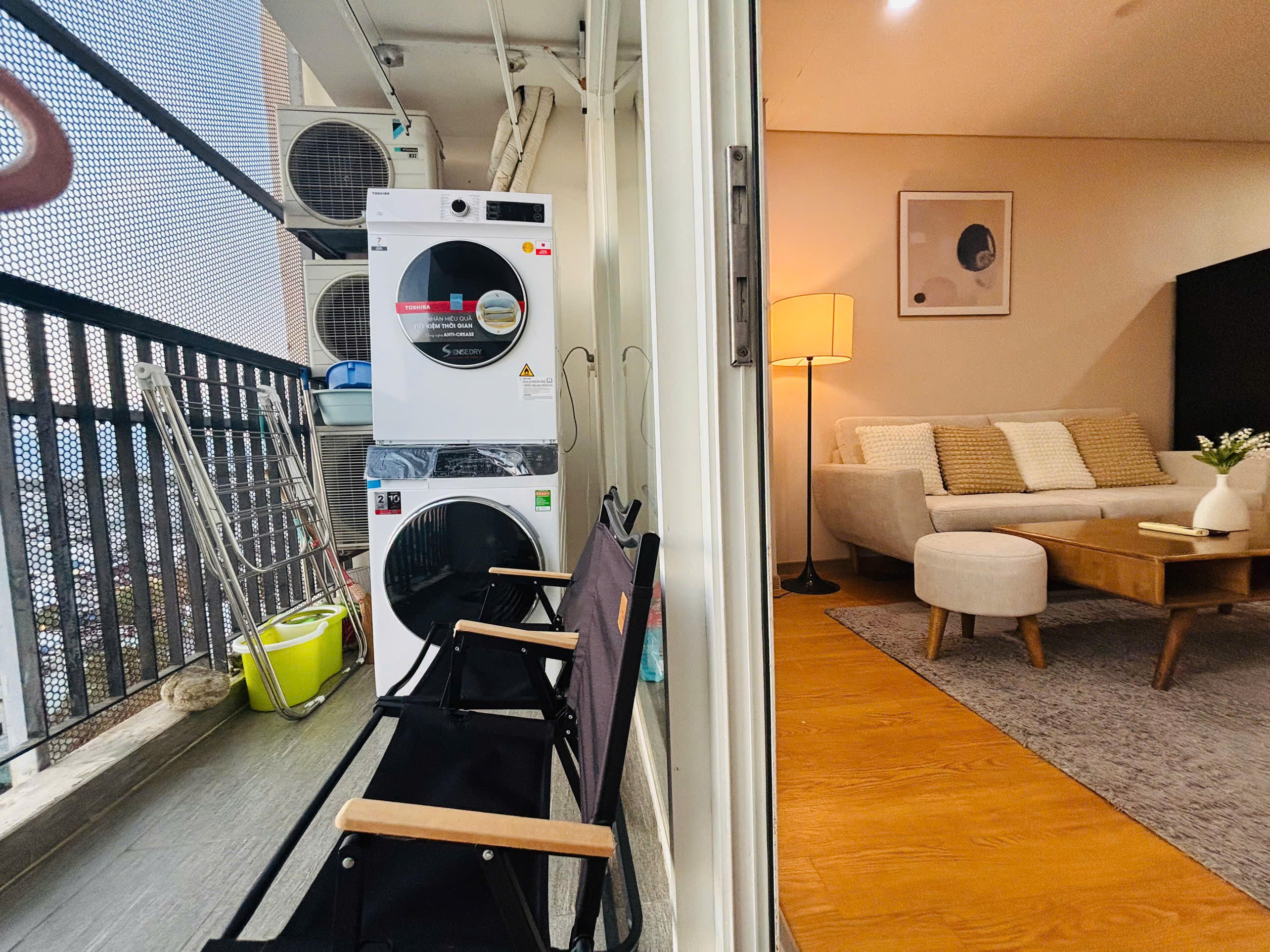 Comfortable 2-Bedroom Apartment for Rent at Fhome Block B, Da Nang | Han River and mountain View