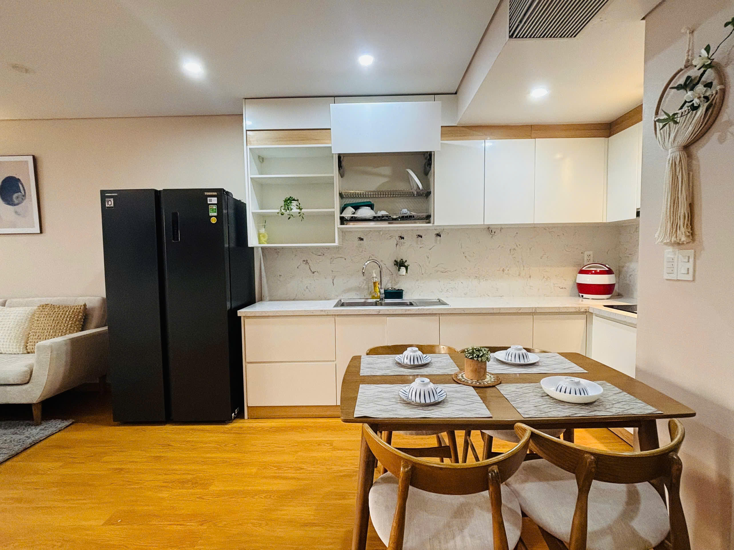 Comfortable 2-Bedroom Apartment for Rent at Fhome Block B, Da Nang | Han River and mountain View
