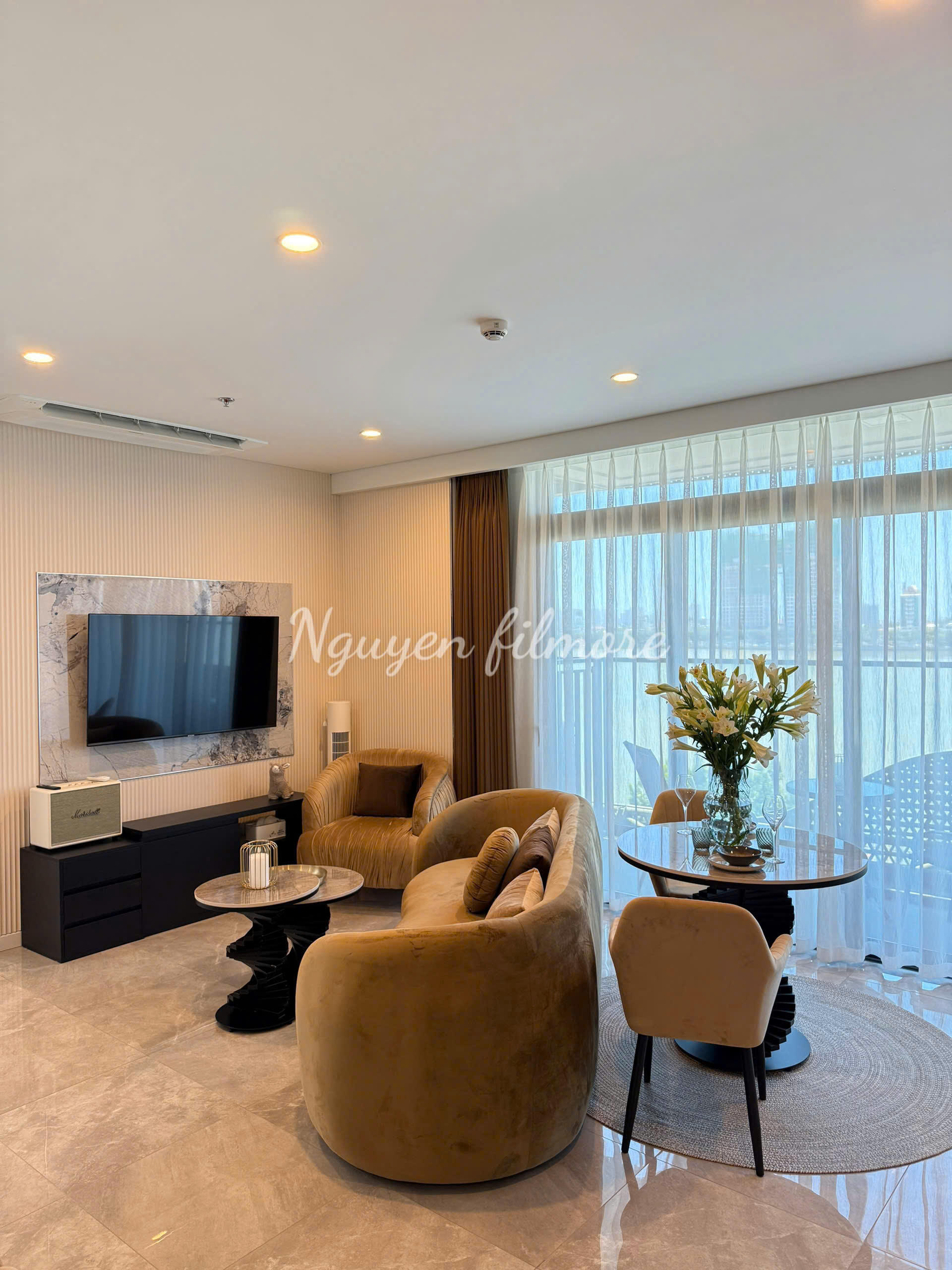 Direct Han River view | Luxury 2-Bedroom Apartment for Rent at the Filmore Da Nang