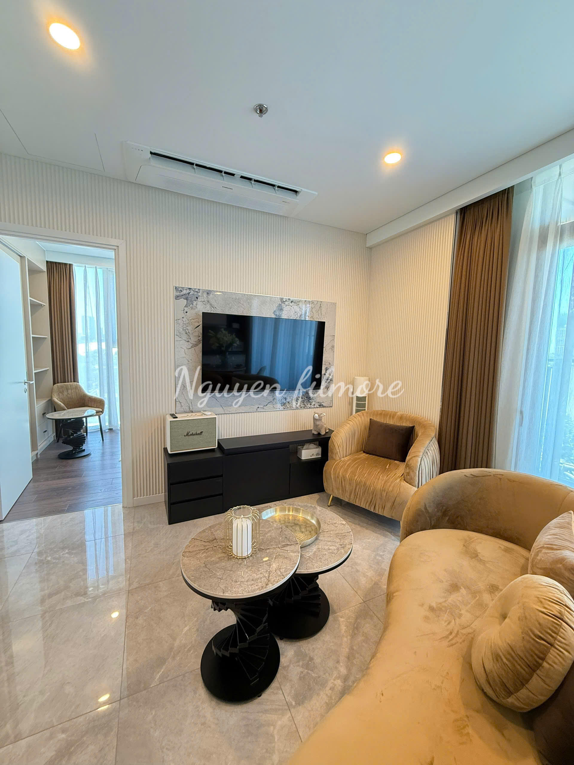 Direct Han River view | Luxury 2-Bedroom Apartment for Rent at the Filmore Da Nang