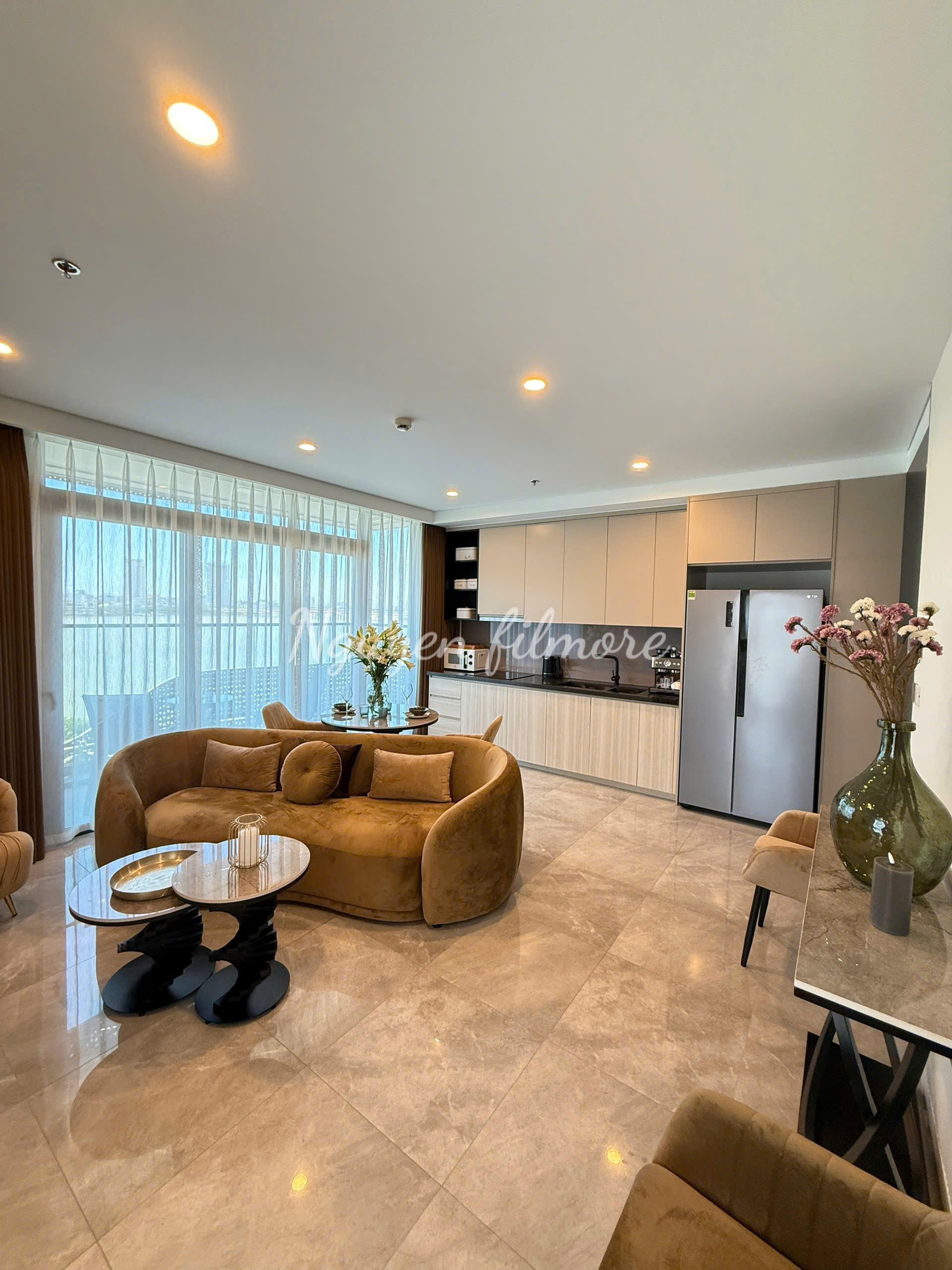 Direct Han River view | Luxury 2-Bedroom Apartment for Rent at the Filmore Da Nang