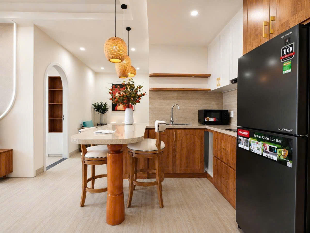 1-Bedroom Apartment with City View & Workspace for Rent at Panoma Da Nang | Short-Term Rental