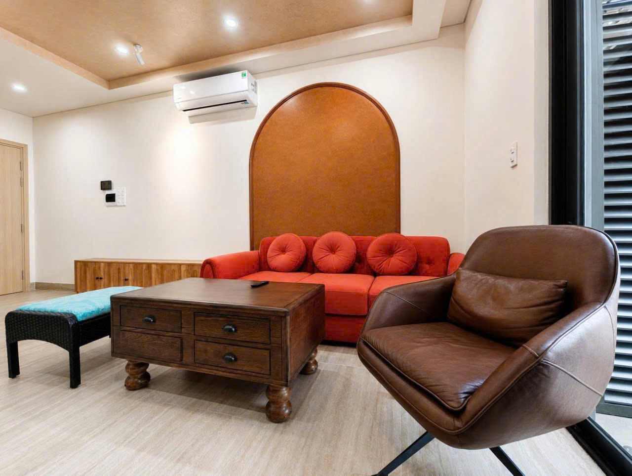 1-Bedroom Apartment with City View & Workspace for Rent at Panoma Da Nang | Short-Term Rental