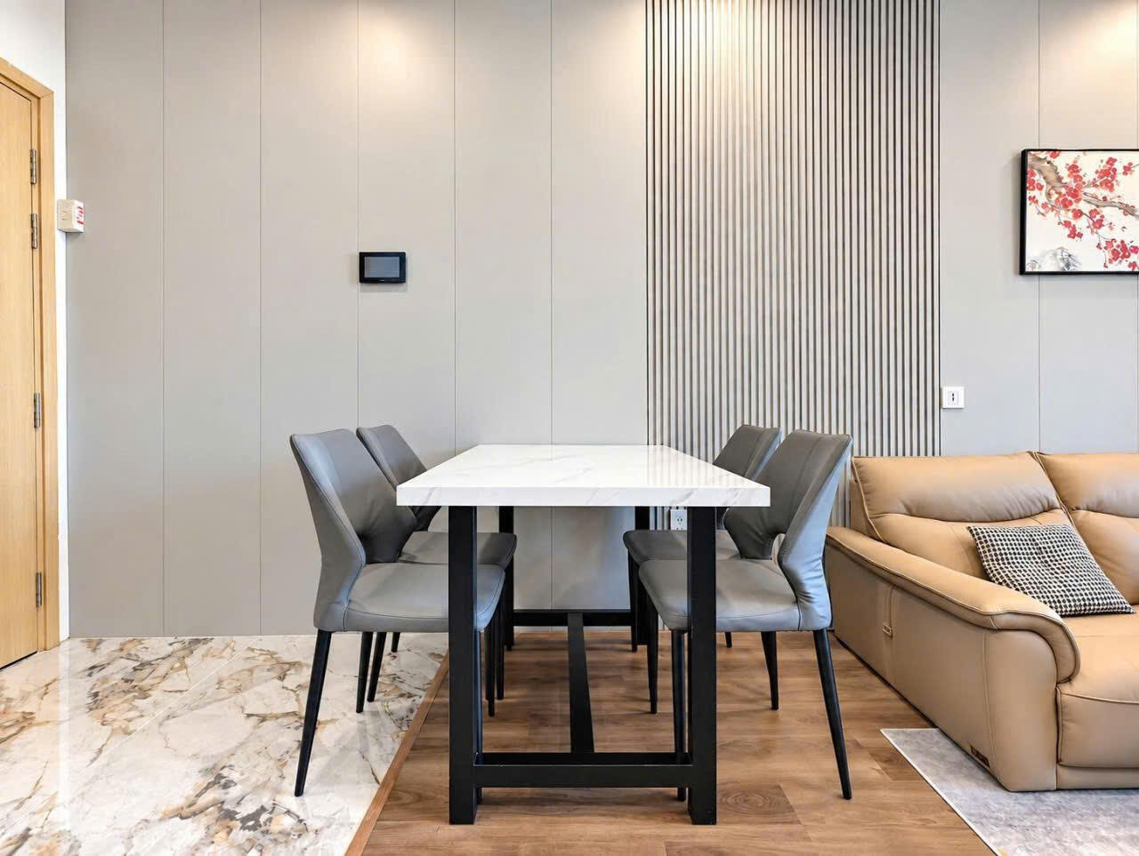 1-Bedroom Apartment with Ocean View & Workspace for Rent at Panoma Da Nang | High floor 