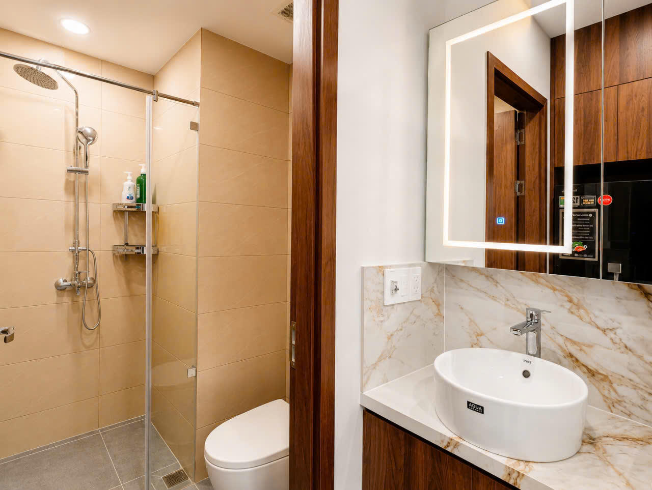 Studio Apartment with Elegant Interiors & Stunning City View