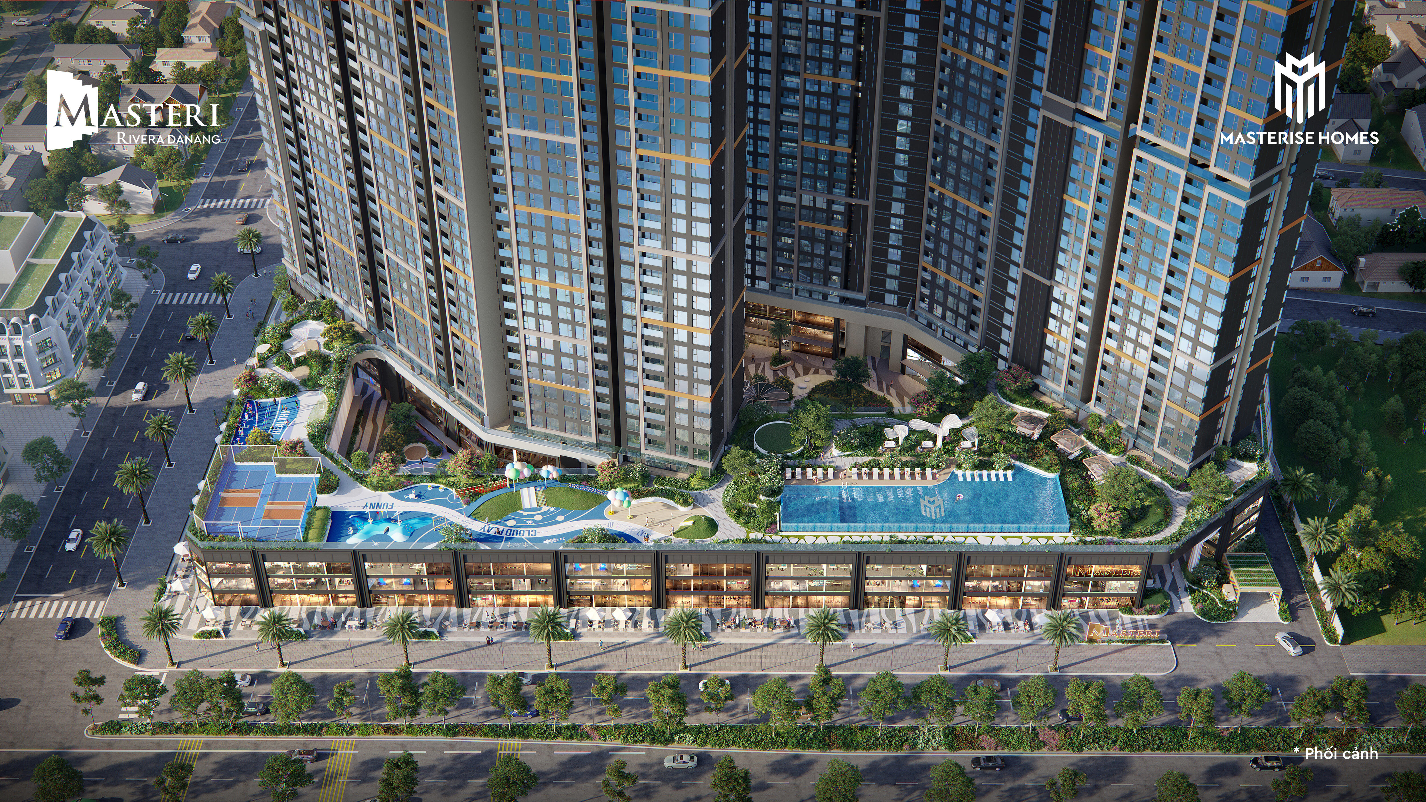 Luxury Condo Masteri Rivera Danang - 2 Bedroom Apartment Da Nang