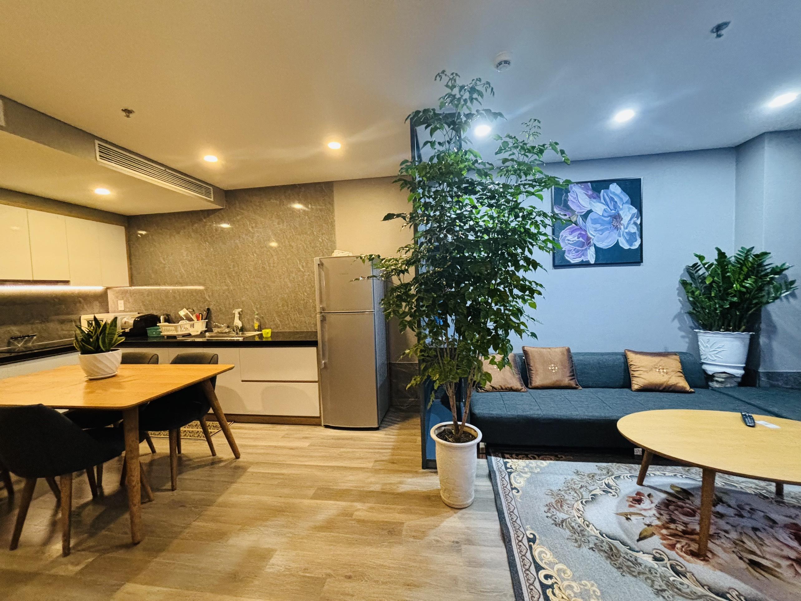 Natural-Inspired 1-Bedroom Apartment with Han River Views - Fhome Zen Diamond Suites, Da Nang