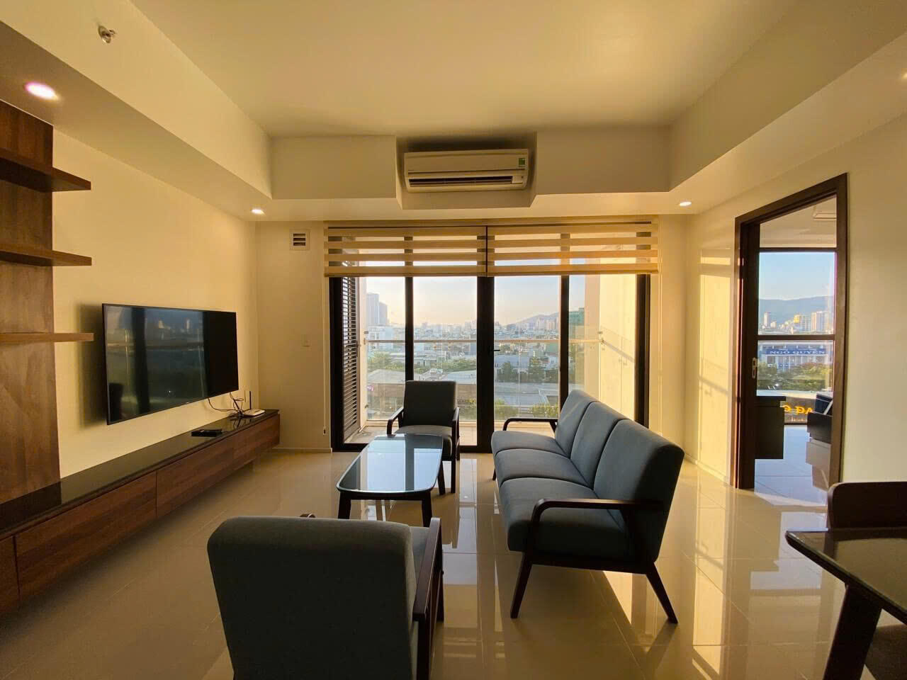 Son Tra Mountain and City view | Spacious 2-Bedroom Apartment for Rent at Hiyori Garden Tower Da Nang