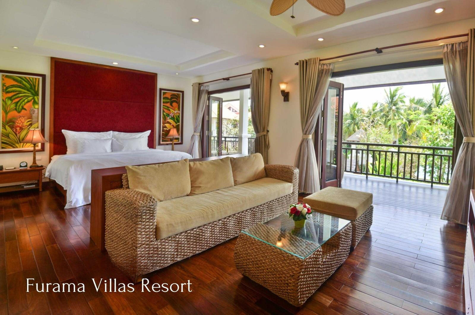 Furama villa for sale, 3 bedrooms, sea view.