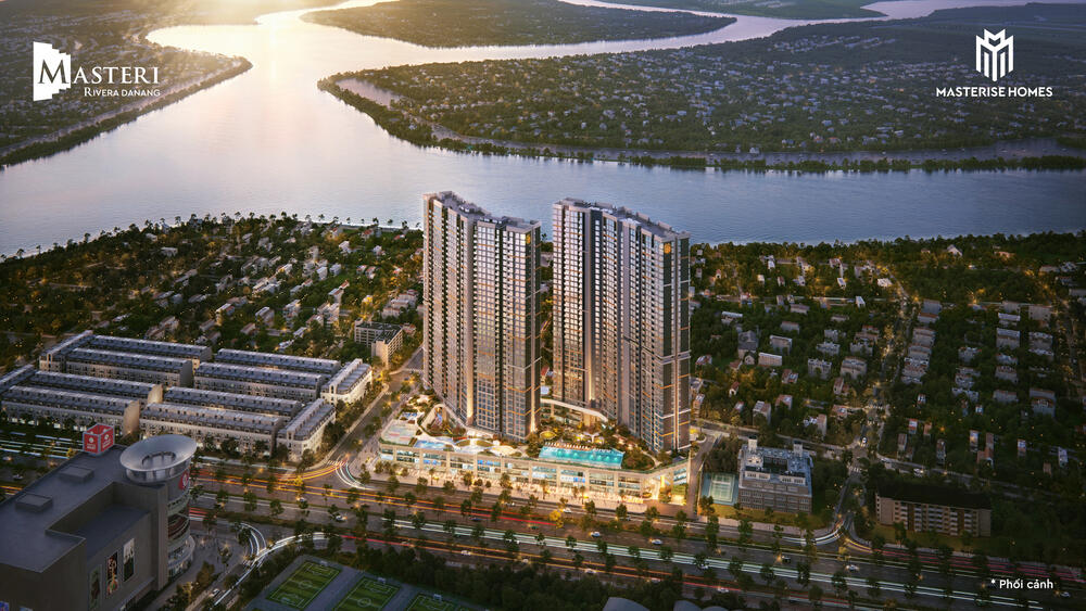 Luxury Condo Masteri Rivera Danang - Dual Key 3 Bedroom Apartment Da Nang
