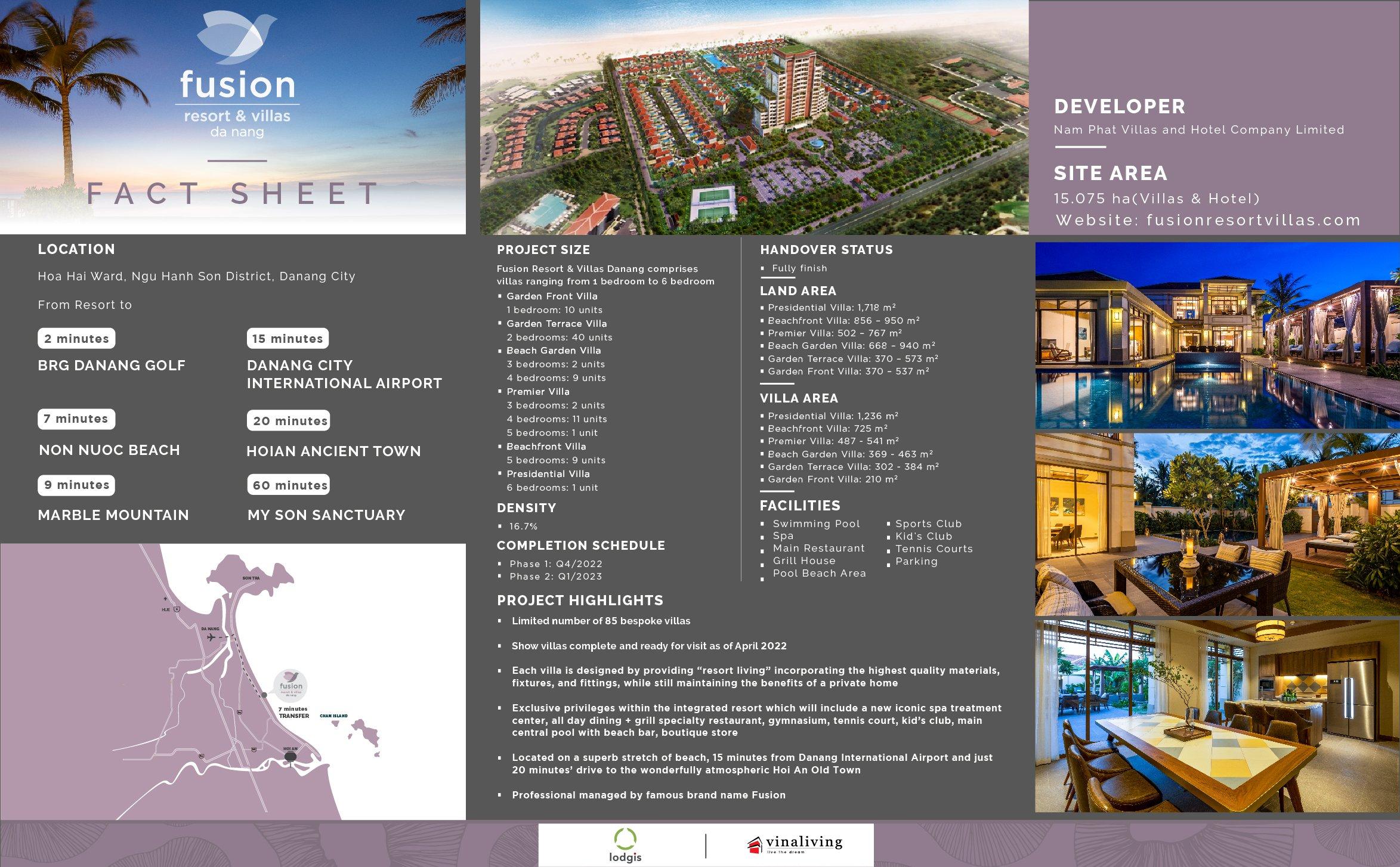 Fusion Resort & Villas Danang Beachfront 5 Bedroom