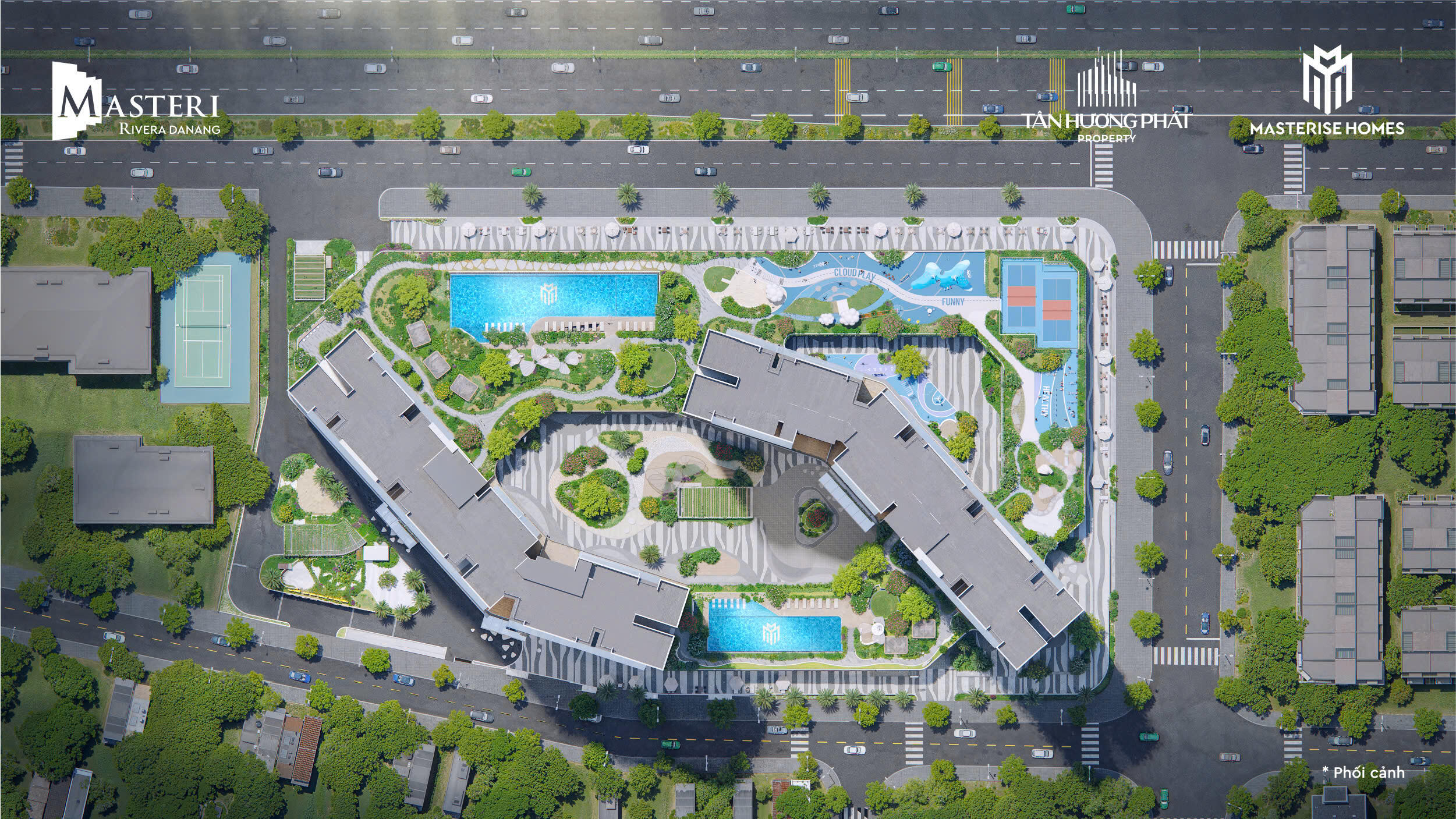 Luxury Condo Masteri Rivera Danang - 2 Bedroom Apartment Da Nang