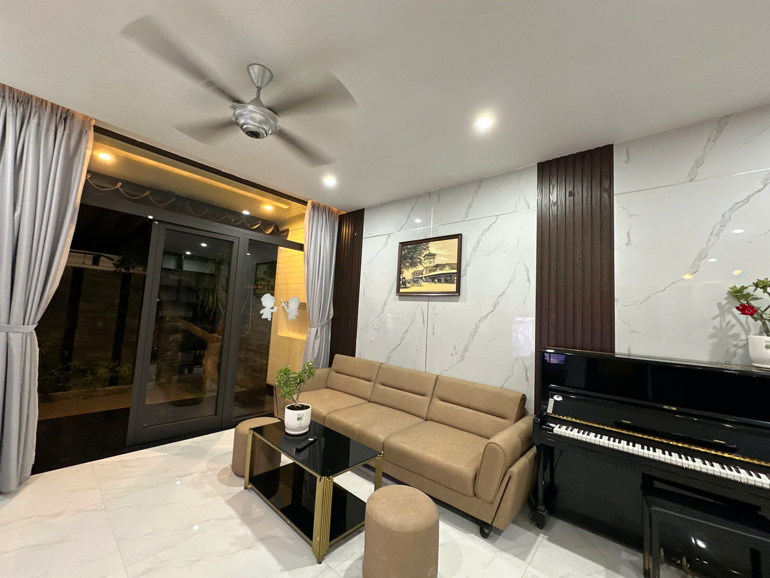 Three-Storey House for Rent on Dam Phuong Street, Ngu Hanh Son