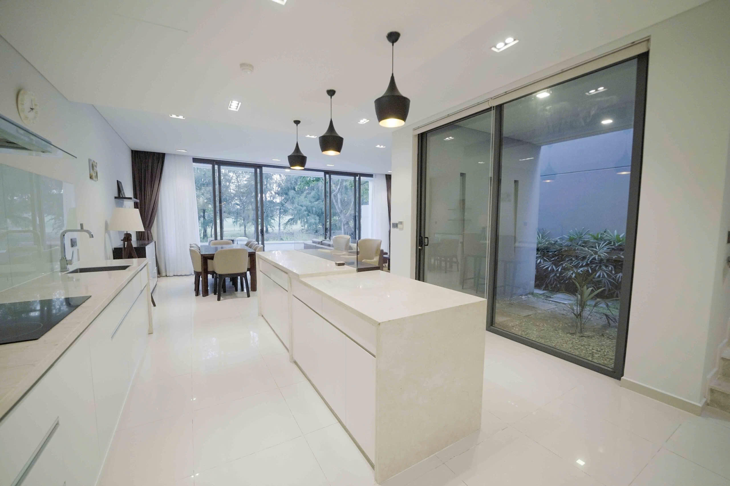 The Point Villa stylish interior and is perfectly suited for families