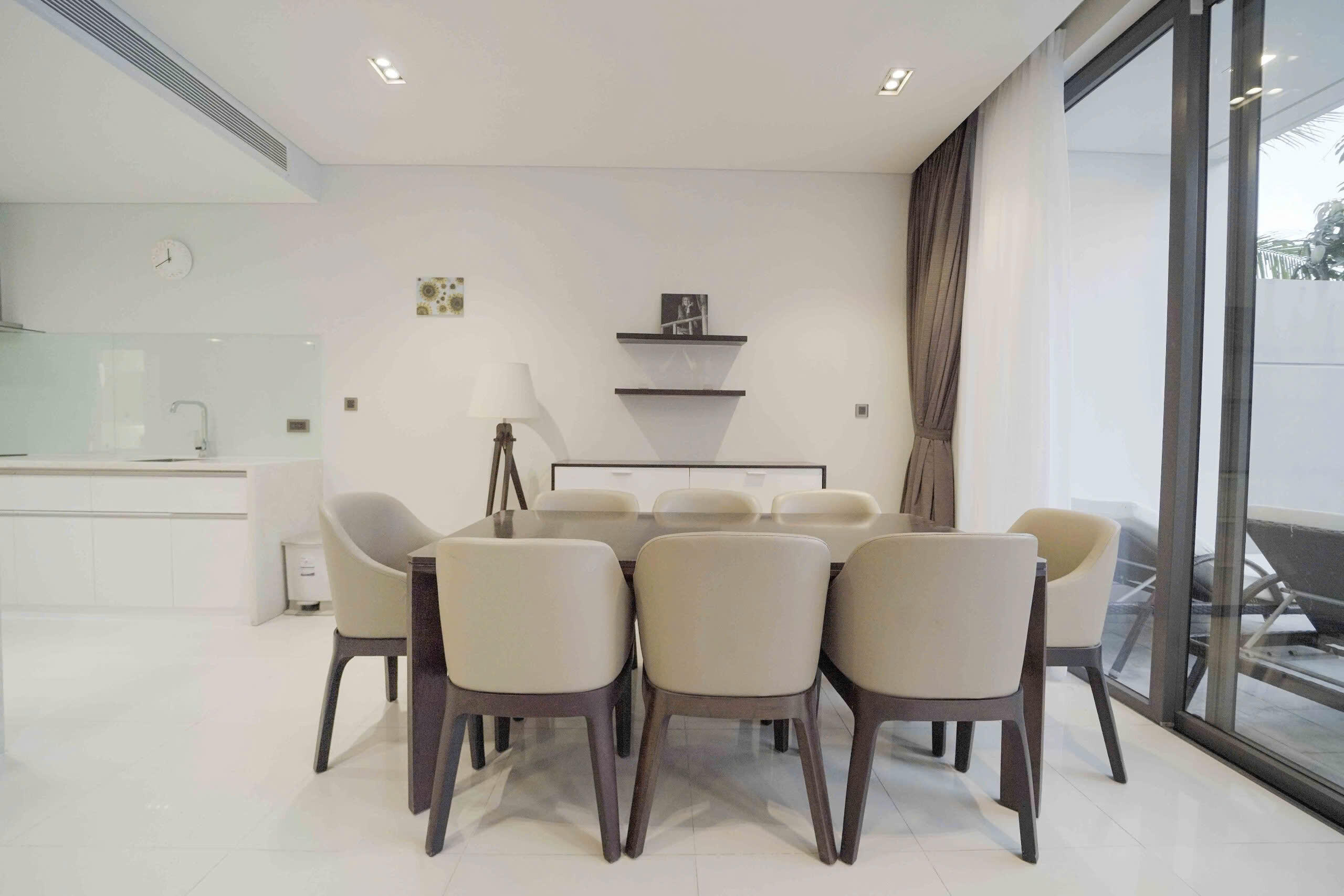 The Point Villa stylish interior and is perfectly suited for families