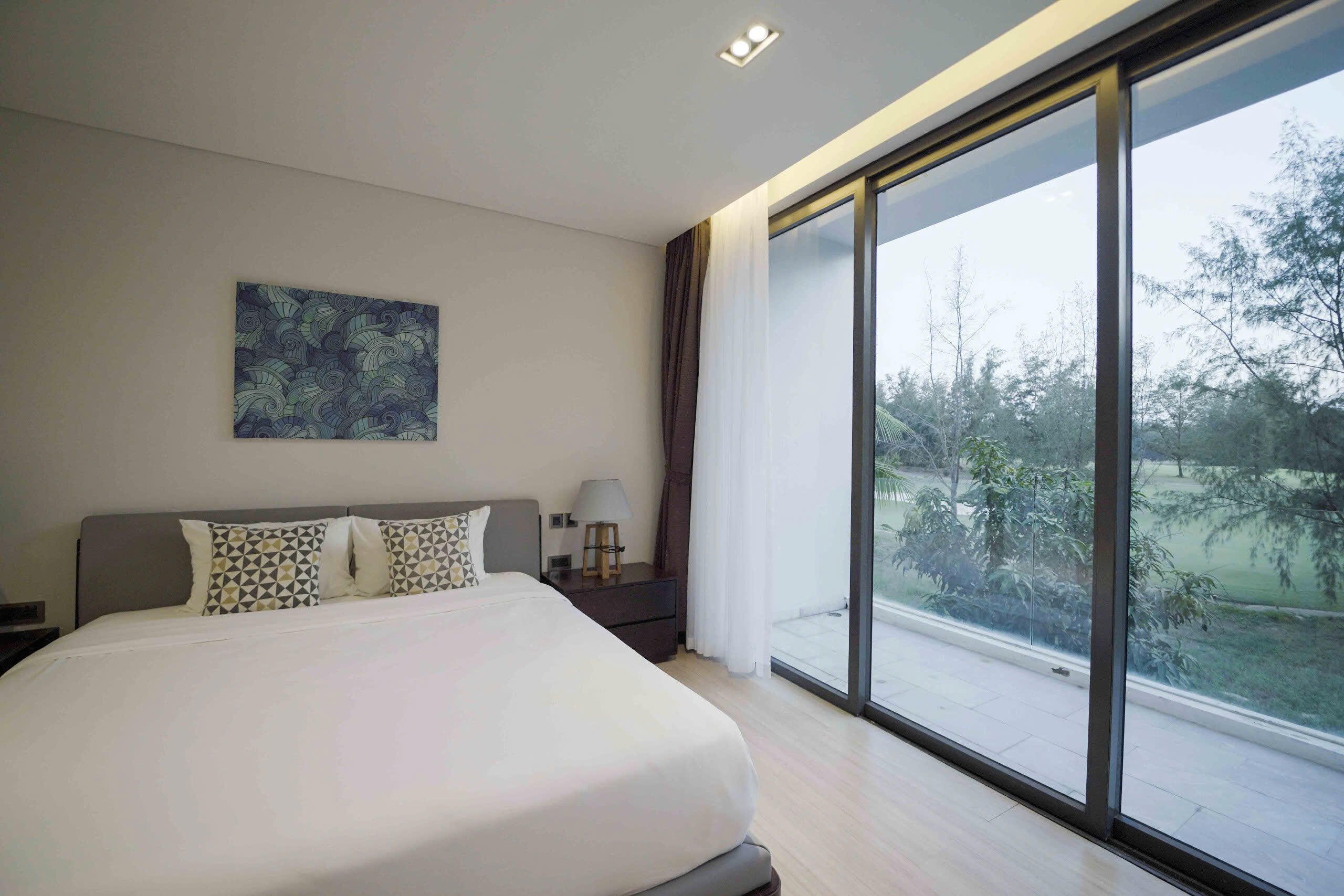 The Point Villa stylish interior and is perfectly suited for families