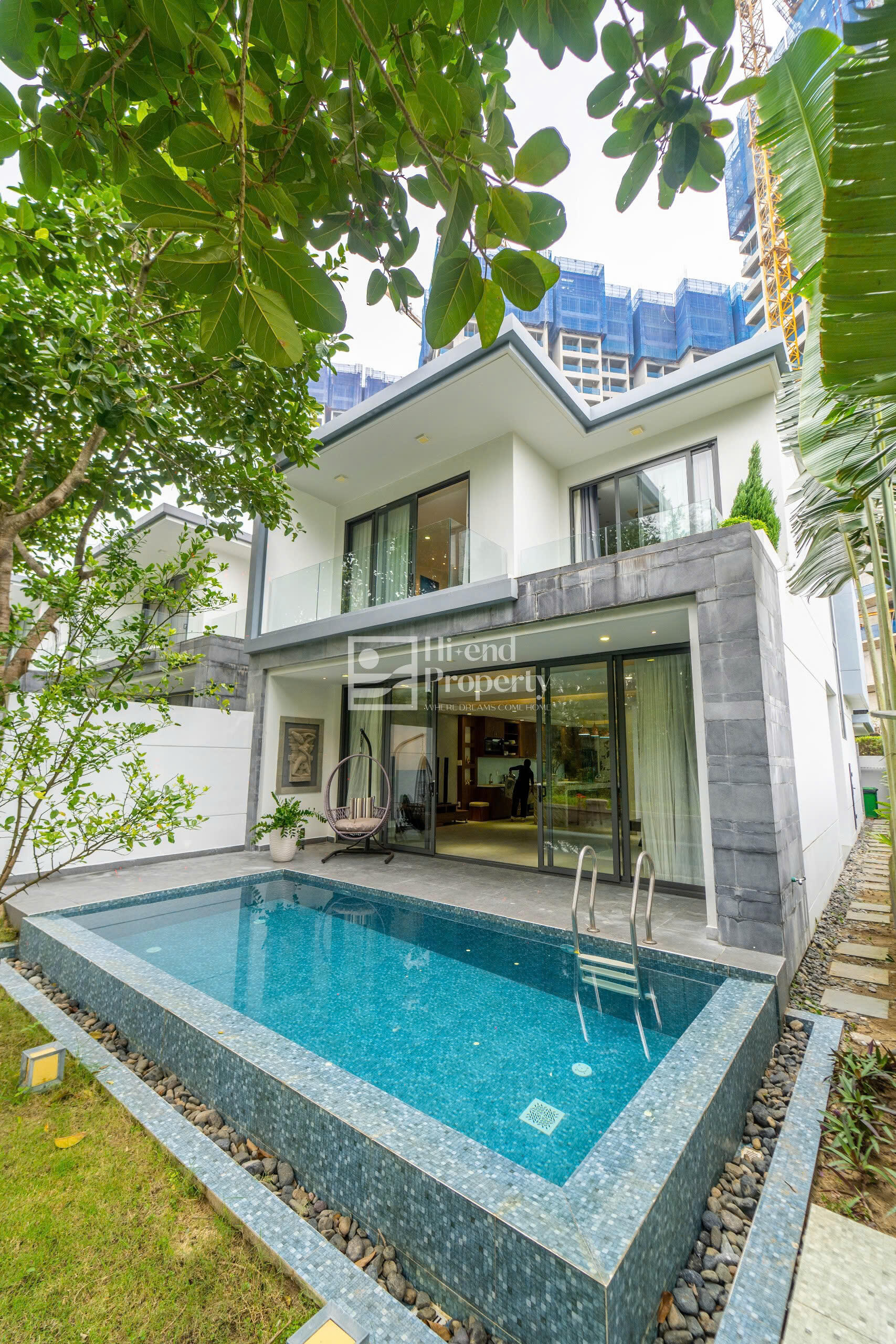 The Point Villa two-storey villas with private pools and stunning gardens.