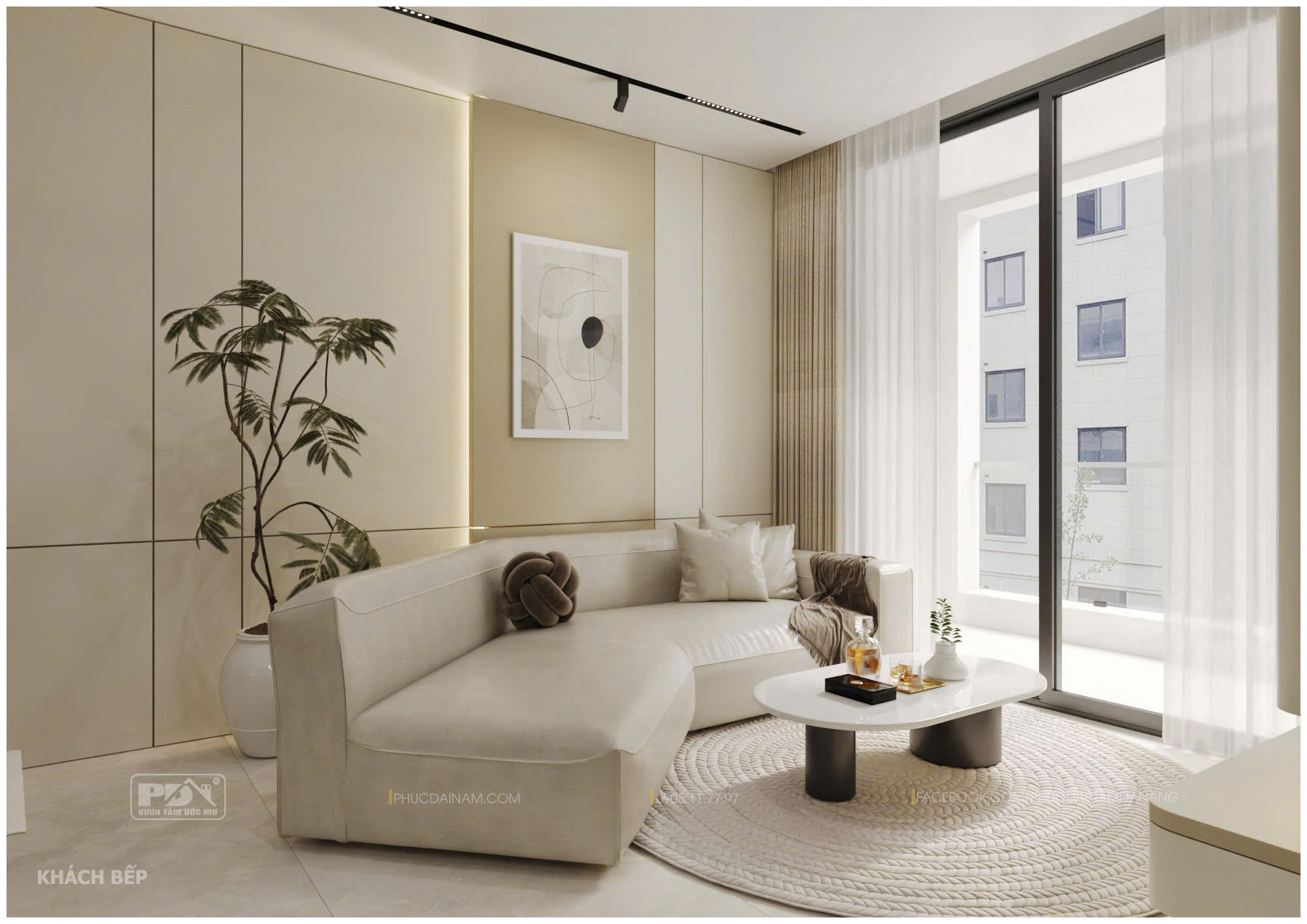 Panoma Riverside 2-Bedroom Apartment with Han River View