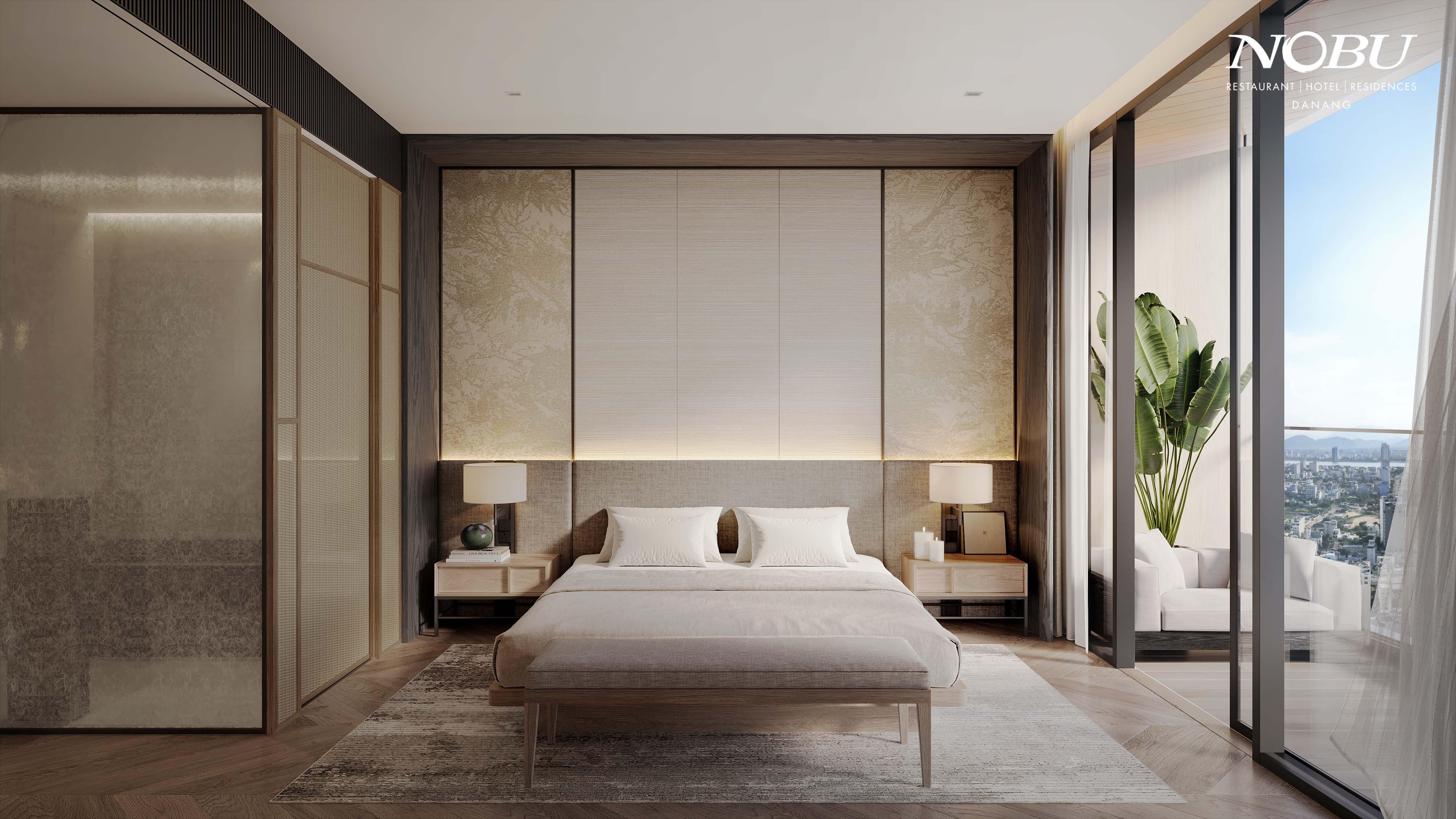 Căn hộ cao cấp Nobu Residences Đà Nẵng - 2 phòng ngủ  