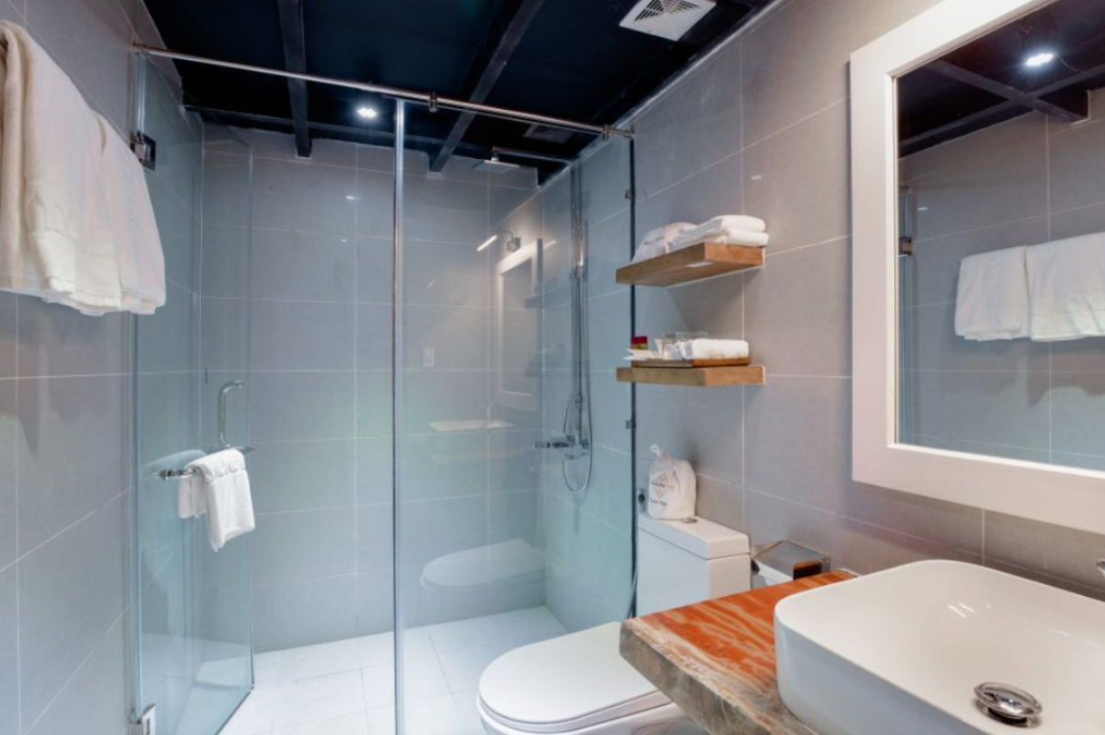 Căn hộ gác xép có không gian làm việc chung