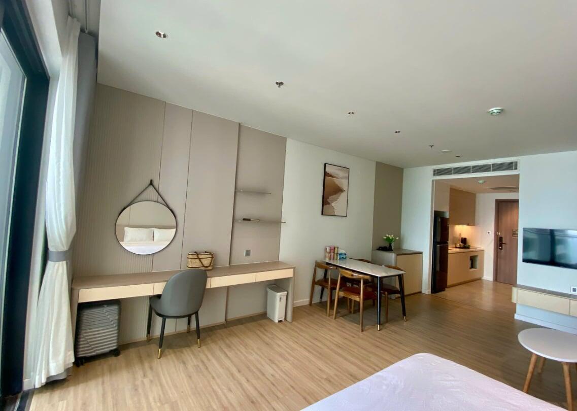 Studio Nội Thất Đẹp, Có Ban Công, Gần Biển