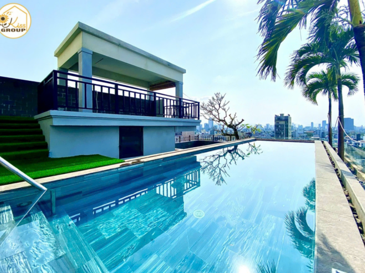 Căn hộ có bồn tắm và đầy đủ tiện nghi chung