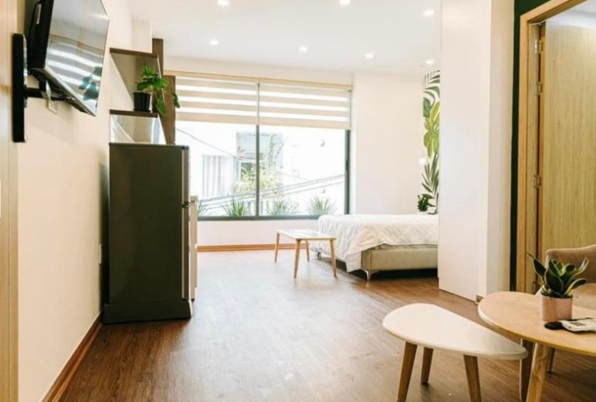 Căn hộ studio thoáng mát