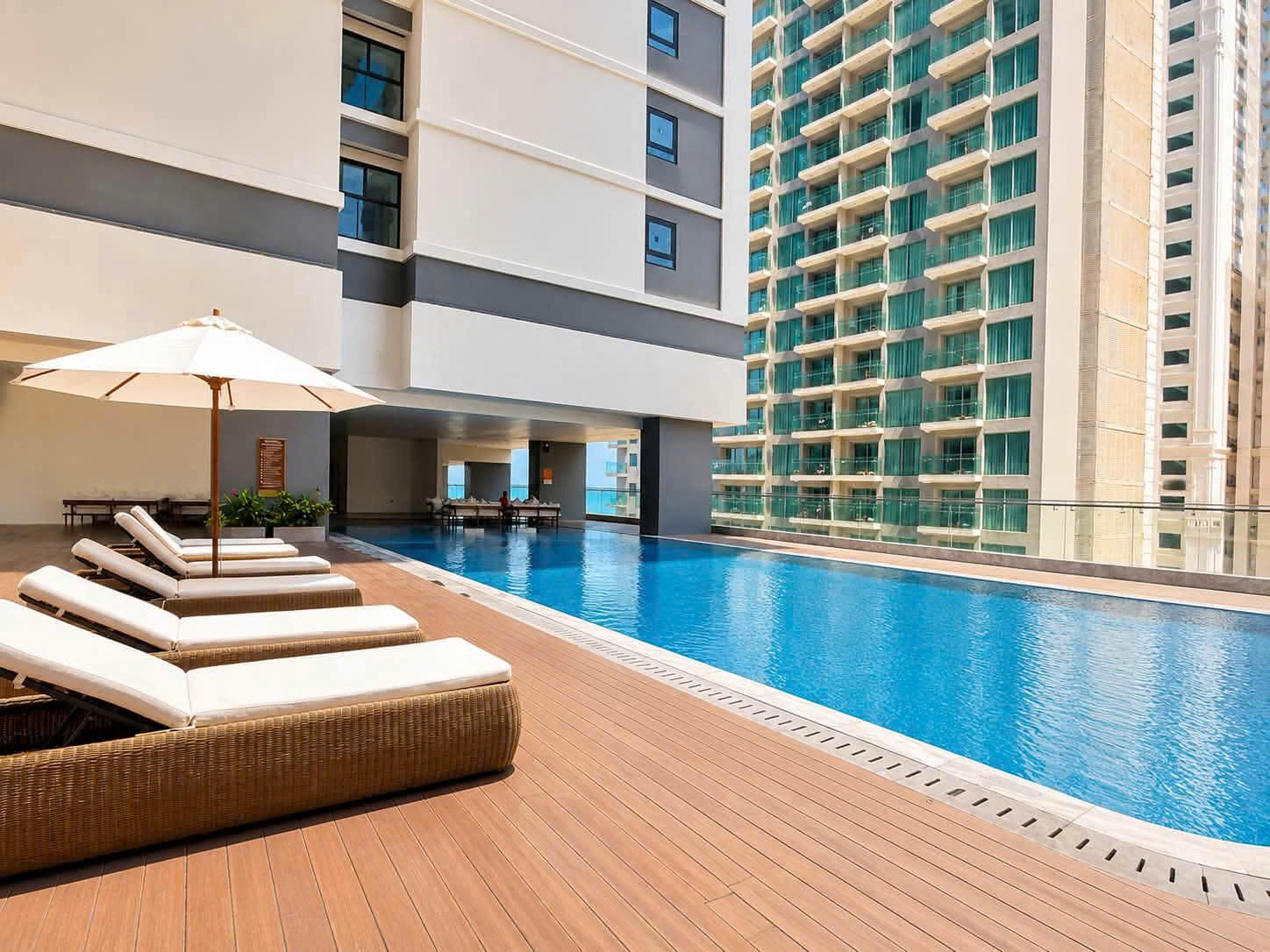 Căn hộ 2 phòng ngủ cao cấp gần biển | Times Square Da Nang - FUTA Residence | View thành phố