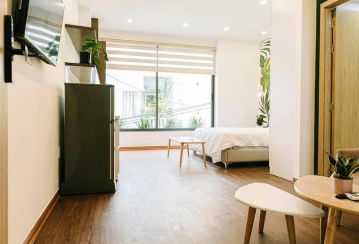 Căn hộ studio thoáng mát