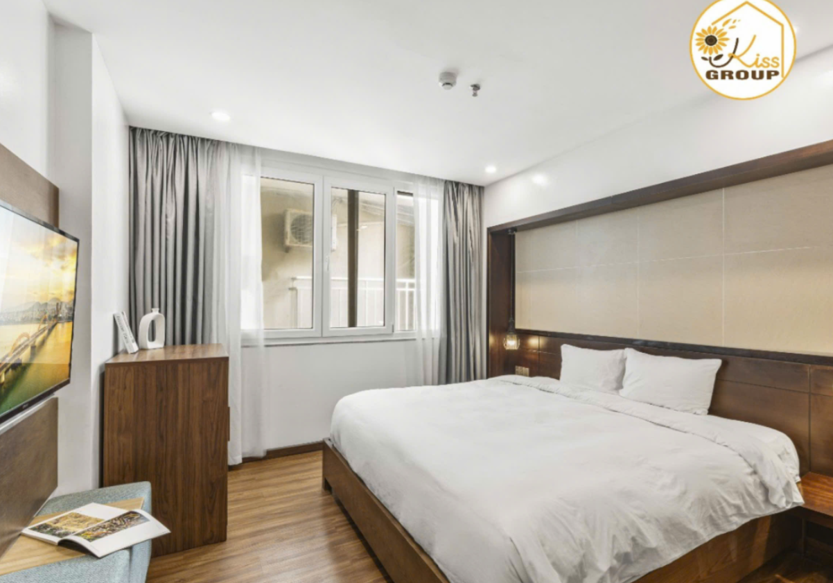 Căn hộ có bồn tắm và đầy đủ tiện nghi chung