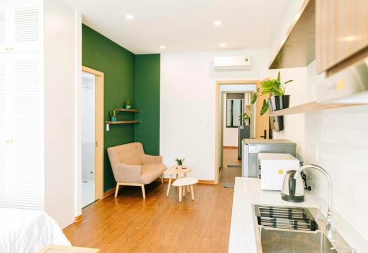 Căn hộ studio thoáng mát