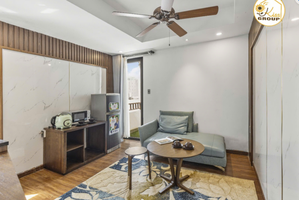 Căn hộ có bồn tắm và đầy đủ tiện nghi chung