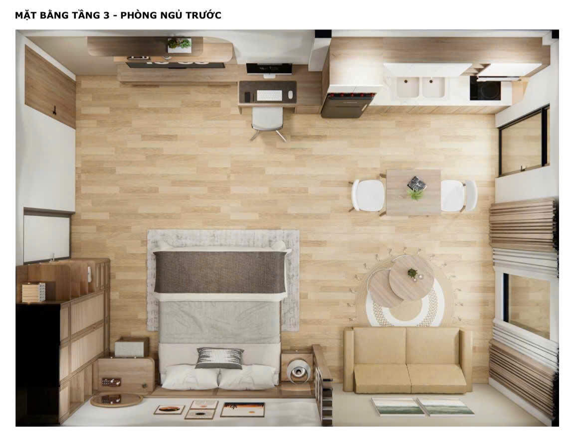 CHO THUÊ NHÀ NGUYÊN CĂN 3 TẦNG MỚI XÂY PHẠM VĂN ĐỒNG