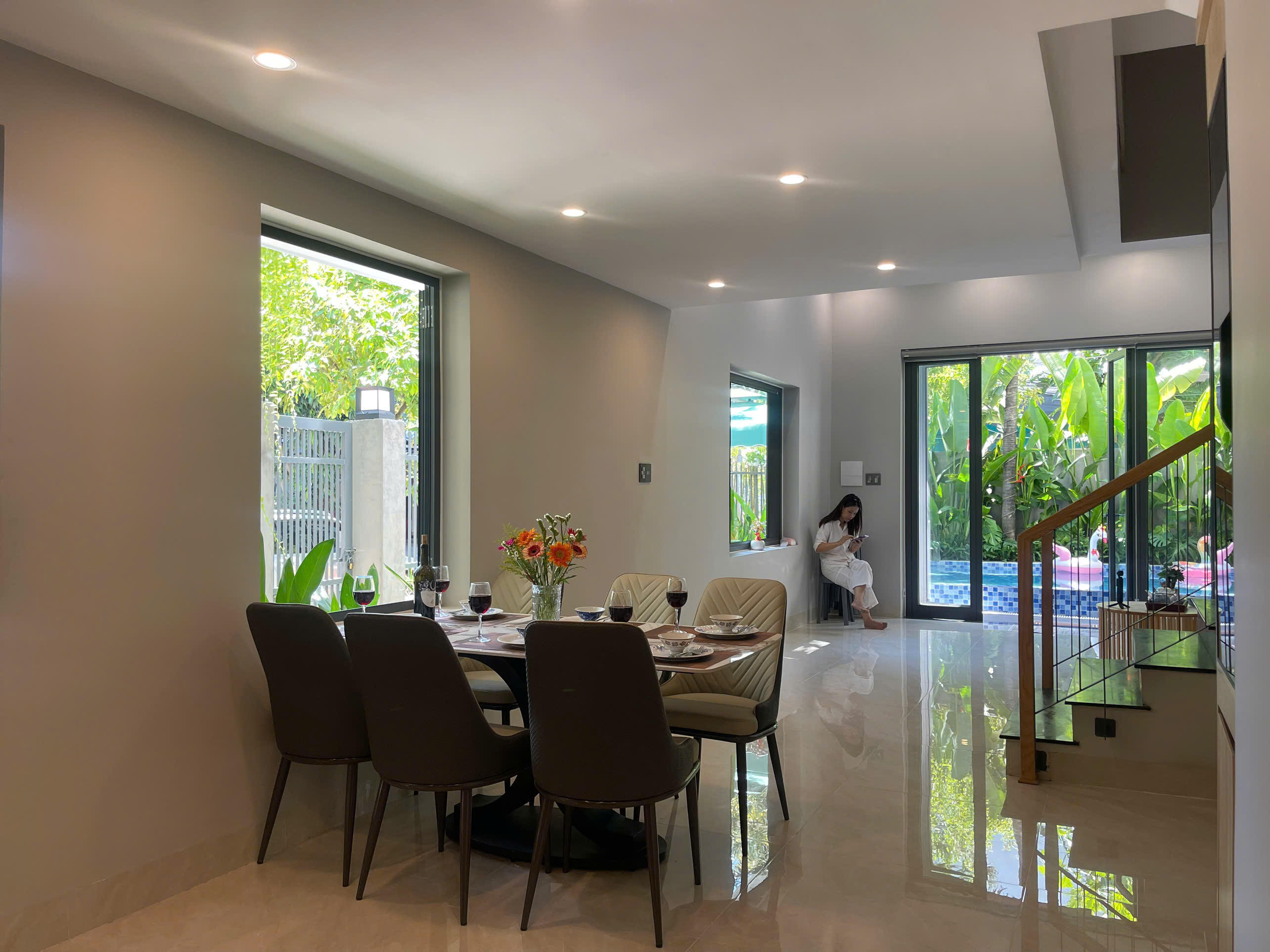 Villa sang trọng -3 phòng ngủ cho thuê ở Đà Nẵng 