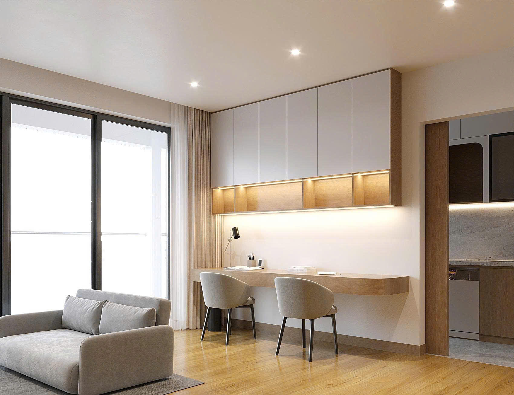 Căn hộ Panoma 3 phòng ngủ, lý tưởng cho gia đình có trẻ em