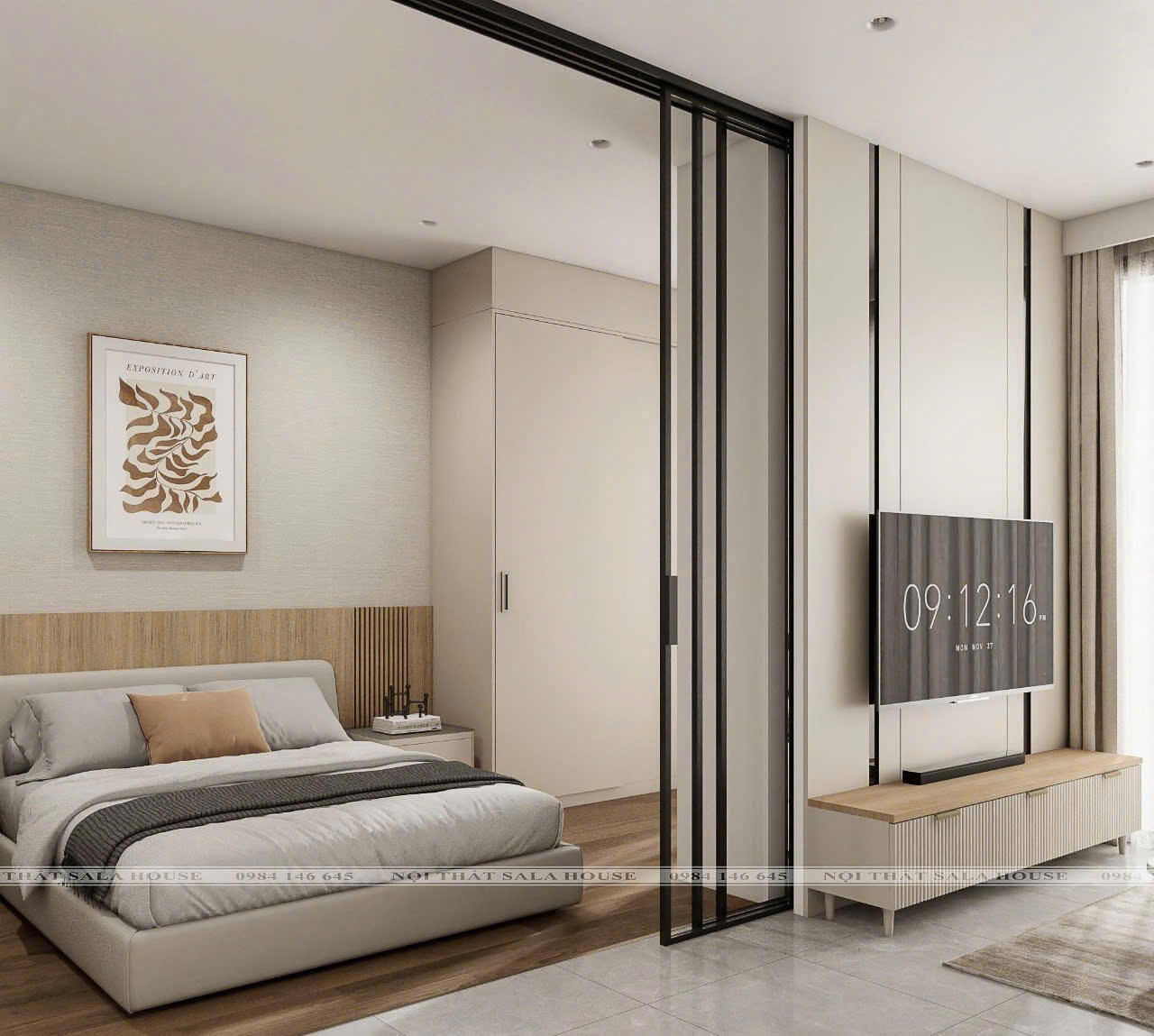 Căn hộ Filmore 2 phòng ngủ tiện nghi, ấm cúng