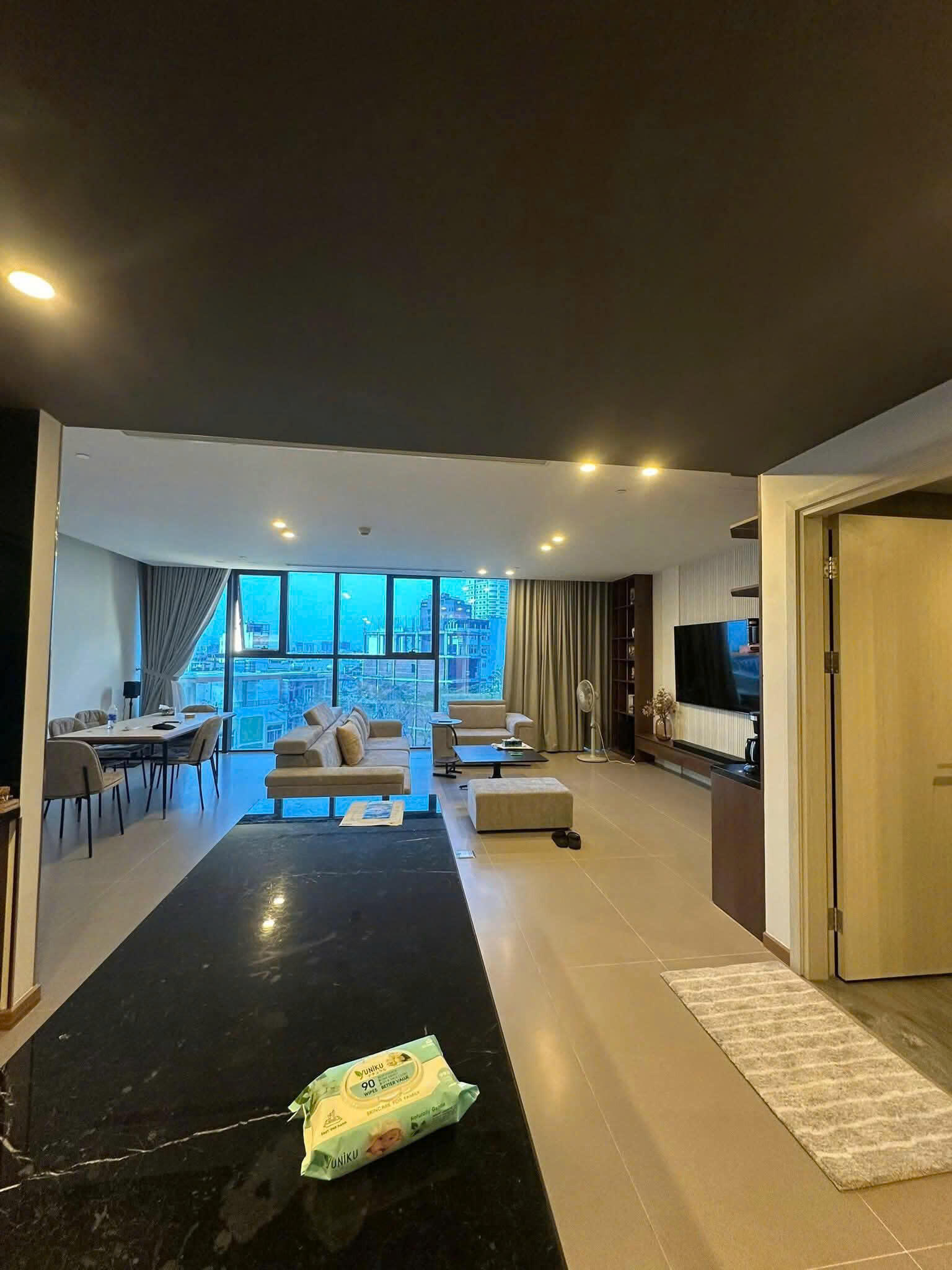 Căn hộ cao cấp 3 phòng ngủ cho thuê tại Sam Tower